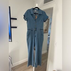 Aaron & Amber Large Denim Jumpsuit/Romper